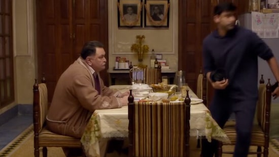 Rishi Kapoor and Anirudh Tanwar in Rajma Chawal.