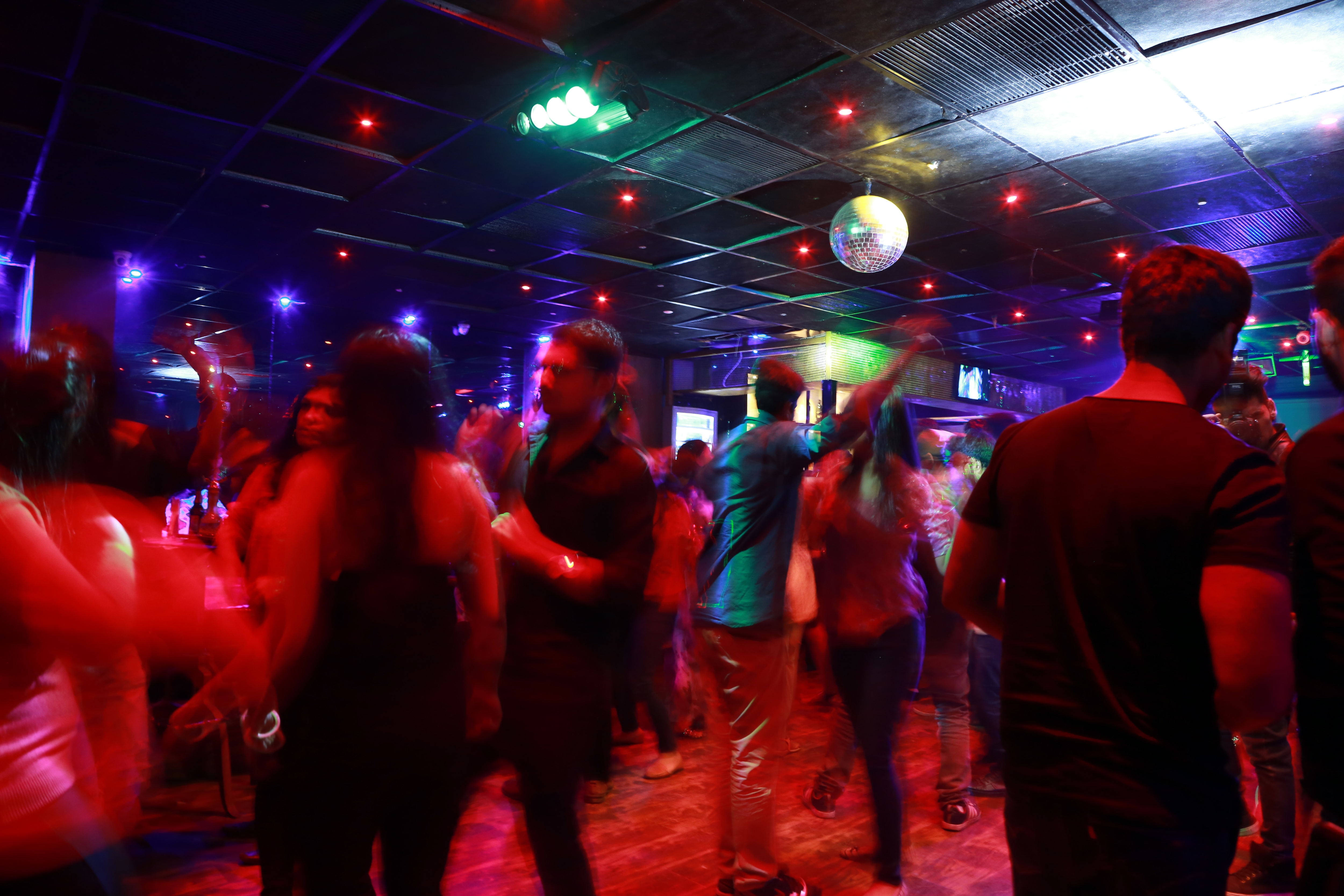 Patrons enjoy a party at a club. (PHOTO: SHIVAM SAXENA/HINDUSTAN TIMES) Patrons enjoy a party at a club. (PHOTO: SHIVAM SAXENA/HINDUSTAN TIMES)