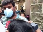 Prabhakar Sail leaving Sahar Police Station, in Mumbai on October 25. (ANI Photo) Prabhakar Sail leaving Sahar Police Station, in Mumbai on October 25. (ANI Photo)