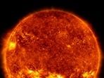An X1.0 class solar flare flashes in centre of the Sun. (Nasa Photo) An X1.0 class solar flare flashes in centre of the Sun. (Nasa Photo)