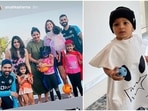 Halloween 2021: Anushka Sharma-Virat Kohli’s daughter Vamika, Hardik Pandya-Natasa Stankovic’s son Agastya and others dressed up for the celebrations. Halloween 2021: Anushka Sharma-Virat Kohli’s daughter Vamika, Hardik Pandya-Natasa Stankovic’s son Agastya and others dressed up for the celebrations.