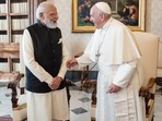 PM Modi had a ‘very warm’ meeting with Pope Francis on Saturday. PM Modi had a ‘very warm’ meeting with Pope Francis on Saturday.