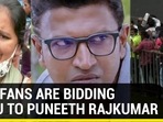 How fans are bidding adieu to Puneeth Rajkumar