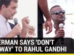 Fisherman says ‘don’t fly away' to Rahul Gandhi