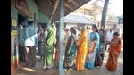 The Deglur bypoll, which is a fight for prestige between the three ruling parties and the opposition, the Bharatiya Janata Party (BJP), saw a turnout of 63.33%. he counting will be held on November 2. (Hindustan Times) The Deglur bypoll, which is a fight for prestige between the three ruling parties and the opposition, the Bharatiya Janata Party (BJP), saw a turnout of 63.33%. he counting will be held on November 2. (Hindustan Times)