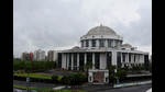 Security strengthened at Navi Mumbai Municipal Corporation in Belapur, said civic commissioner, Abhijit Bangar. (BACHCHAN KUMAR/HT PHOTO) Security strengthened at Navi Mumbai Municipal Corporation in Belapur, said civic commissioner, Abhijit Bangar. (BACHCHAN KUMAR/HT PHOTO)