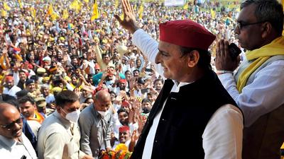 Last week, Akhilesh Yadav stitched an alliance with SBSP (Suheldev Bharatiya Samaj Party)--a former BJP ally-turned-rival. (PTI Photo) Last week, Akhilesh Yadav stitched an alliance with SBSP (Suheldev Bharatiya Samaj Party)--a former BJP ally-turned-rival. (PTI Photo)