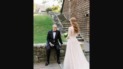 The image shows Bill Gates with his daughter Jennifer Gates. (Instagram/@jenniferkgates)