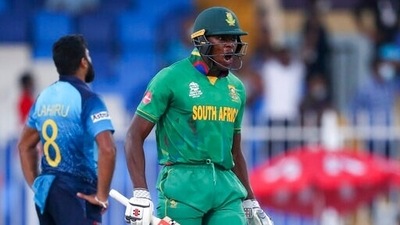 T20 World Cup: South Africa beat Sri Lanka by four wickets (AP)