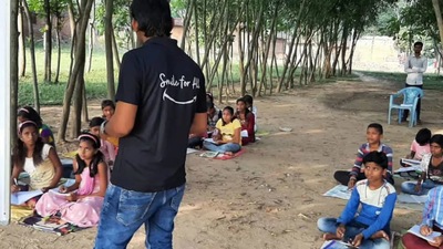 Smile For All – a classroom session in progress. (Facebook)