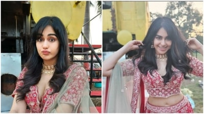 Adah Sharma is an absolute fashionista. The actor can do both – traditional outfits with a twist of personalised sass, and casual outfits with a whole lot of pose. When it comes to ethnic attires, Adah can adorn them and make them look better and the actor did exactly that in one of her recent fashion photoshoots. Adah decked up in a red and silver lehenga and made her Instagram family drool. (Instagram/@adah_ki_adah) Adah Sharma is an absolute fashionista. The actor can do both – traditional outfits with a twist of personalised sass, and casual outfits with a whole lot of pose. When it comes to ethnic attires, Adah can adorn them and make them look better and the actor did exactly that in one of her recent fashion photoshoots. Adah decked up in a red and silver lehenga and made her Instagram family drool. (Instagram/@adah_ki_adah)