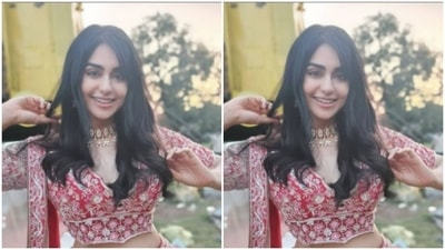 Adah opted for a minimal makeup look to complement her attire. In nude eyeshadow, drawn eyebrows and a shade of nude lipstick, Adah was ready to go. (Instagram/@adah_ki_adah) Adah opted for a minimal makeup look to complement her attire. In nude eyeshadow, drawn eyebrows and a shade of nude lipstick, Adah was ready to go. (Instagram/@adah_ki_adah)