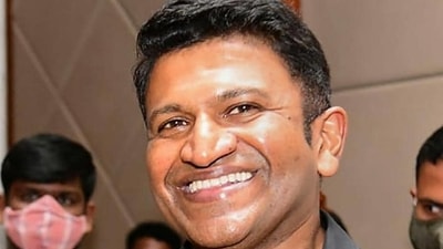 Puneeth Rajkumar. (PTI) Puneeth Rajkumar. (PTI)