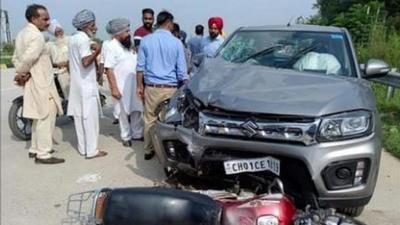 The police’s traffic wing had identified 91 accident-prone spots in the city, out of which 10 have been classified as black spots (HT File) The police’s traffic wing had identified 91 accident-prone spots in the city, out of which 10 have been classified as black spots (HT File)