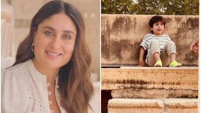 Kareena Kapoor is on a family vacation in Jaisalmer. Kareena Kapoor is on a family vacation in Jaisalmer.