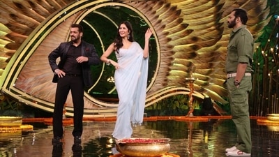 Salman and Katrina are exes and have working in multiple movies together. Their next release will be Tiger 3. Salman and Katrina are exes and have working in multiple movies together. Their next release will be Tiger 3.