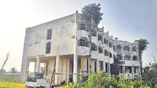 A view of the ITDC Nilachal Ashok Hotel in Puri. HT PHOTO