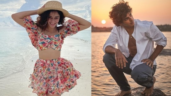 Ishaan Khatter has wished Ananya Panday on her birthday.&nbsp;