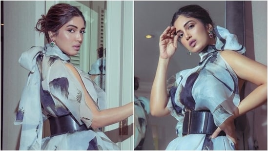 Bhumi Pendnekar is Belle of the Ball in <span class='webrupee'>₹</span>1 lakh jaw-dropping gown, check out stunning pics