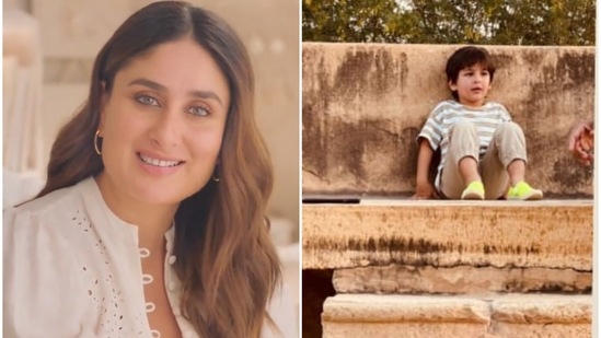 Kareena Kapoor is on a family vacation in Jaisalmer. Kareena Kapoor is on a family vacation in Jaisalmer.