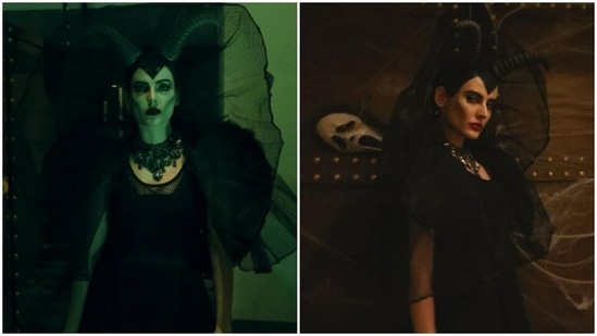 Halloween 2021: Mandana Karimi or Maleficent, who wore it better?(Instagram/@mandanakarimi)