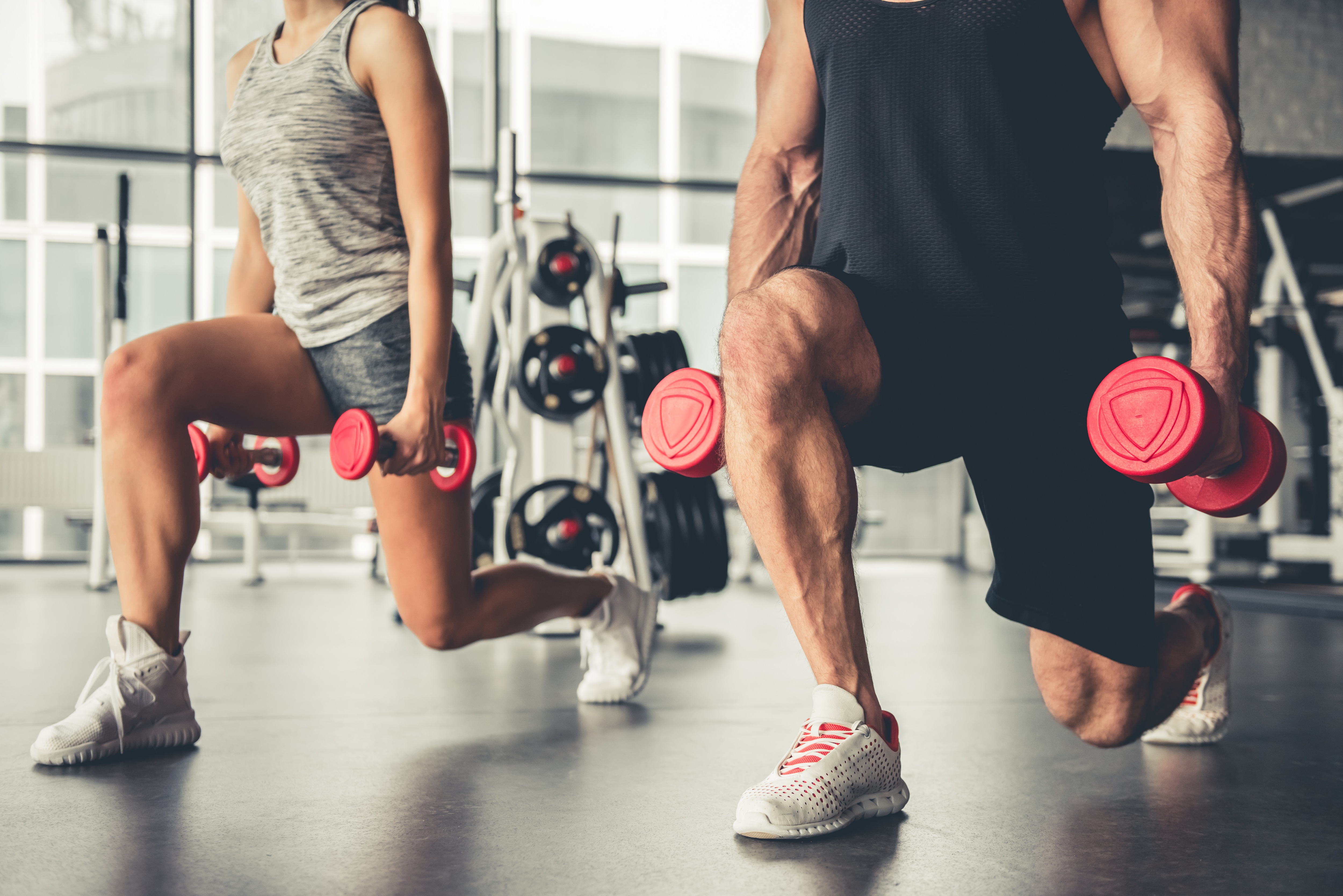 Lunges are the easiest to do and should be included in a training program (Shutterstock)