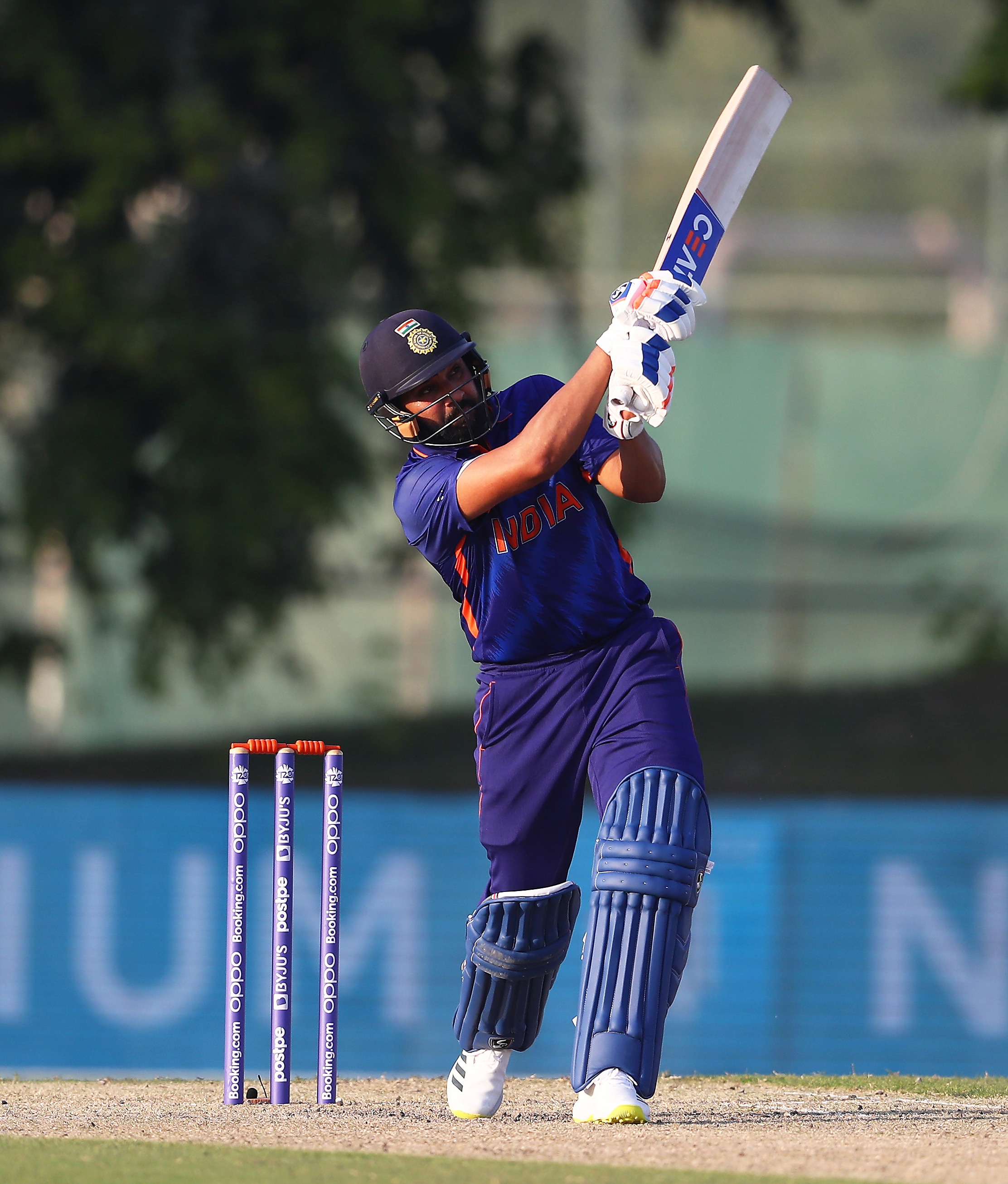 Rohit Sharma's first-ball dismissal against Shaheen Afridi reevoked his struggles against left-arm pace. (ANI ) Rohit Sharma's first-ball dismissal against Shaheen Afridi reevoked his struggles against left-arm pace. (ANI )