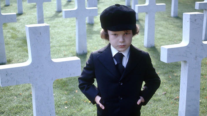 By the ’60s and ’70s, filmmakers were seeing the seemingly weak and frail nuclear family as a source of monstrosity too, as in The Omen (1976). By the ’60s and ’70s, filmmakers were seeing the seemingly weak and frail nuclear family as a source of monstrosity too, as in The Omen (1976).