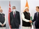 “Productive discussions between PM @narendramodi and President @EmmanuelMacron on the sidelines of the @g20org Summit. India and France are cooperating extensively in various sectors. Today’s talks will add momentum to the bilateral ties between the two nations,” the Prime Minister’s Office tweeted. PM Modi will be attending the second session of the G20 Summit at Rome on climate change today, October 31.(PTI/ANI)
