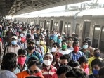 Local trains have started plying from today, October 31 in West Bengal. Local trains have started plying from today, October 31 in West Bengal.