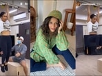 Masaba Gupta's killer waistline during hanging knee raises is fitness goals