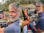 Milind Soman saw Asiatic Lions in the Gir National Park and this is how it went Milind Soman saw Asiatic Lions in the Gir National Park and this is how it went