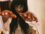 Shilpa Shetty shared a video of herself dressed as a zombie bride.