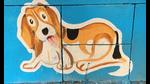 About 40 hand-painted visuals of dogs of different breeds, will keep pet dogs company as they roam freely in the off-leash green spot. About 40 hand-painted visuals of dogs of different breeds, will keep pet dogs company as they roam freely in the off-leash green spot.