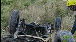 SDRF and locals retrieving bodies from accident site in Chakrata area of Dehradun on Sunday. (HT Photo)