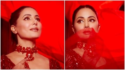 Saisha Shinde has dressed celebrities like Kareena Kapoor Khan, Sunny Leone, Bhumi Pednekar among other Bollywood celebrities. (Instagram/@realhinakhan) Saisha Shinde has dressed celebrities like Kareena Kapoor Khan, Sunny Leone, Bhumi Pednekar among other Bollywood celebrities. (Instagram/@realhinakhan)