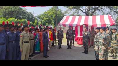 Final selection for the R-Day Parade 2022 will be done out of these cadets along with the cadets of other NCC groups (Sourced)