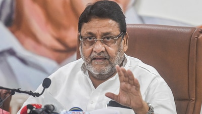 Maharashtra minister Nawab Malik addresses a press conference in Mumbai (PTI) Maharashtra minister Nawab Malik addresses a press conference in Mumbai (PTI)