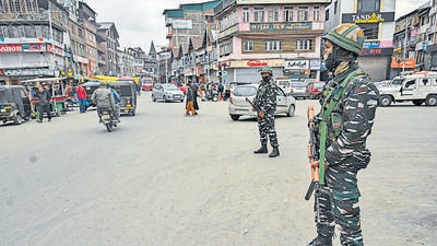 The NIA registered the case on October 10 with regard to a conspiracy to undertake violent terrorist acts in Jammu and Kashmir and other major cities by cadres of various terrorist organisations. (AFP file) The NIA registered the case on October 10 with regard to a conspiracy to undertake violent terrorist acts in Jammu and Kashmir and other major cities by cadres of various terrorist organisations. (AFP file)