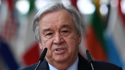 UN secretary general Antonio Guterres. (AFP/File photo) UN secretary general Antonio Guterres. (AFP/File photo)
