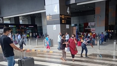 Commercial operations of domestic and international flights were suspended from March 24, 2020. (Twitter/DIAL)