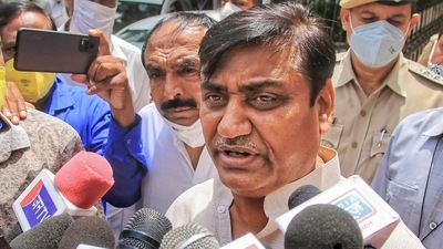 Rajasthan Congress President Govind Singh Dotasra. (PTI) Rajasthan Congress President Govind Singh Dotasra. (PTI)