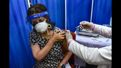 Lucknow has so far administered 45,94,597 doses, including 31,06,503 first doses and 14,88,094 second doses. (PTI)