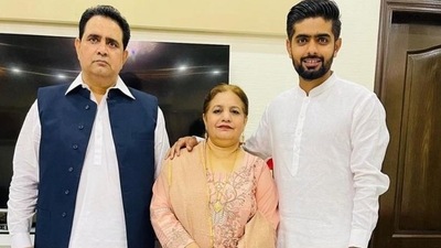 Babar Azam's father shared an emotional post on Instagram (Instagram/Azam Siddiqui) Babar Azam's father shared an emotional post on Instagram (Instagram/Azam Siddiqui)