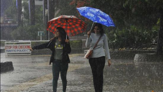 Of the total rainfall, 75% was recorded on October 24, which was the rainiest October day in over a decade in Chandigarh.