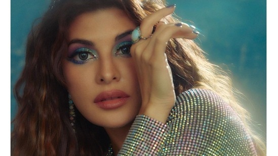 Jacqueline Fernandez turns mermaid for Halloween 2021 in silver bodycon gown (Instagram/jacquelinef143)