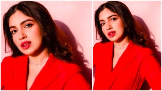 Bhumi Pednekar was styled by celebrity stylist Pranita Shetty for this look.(Instagram/@bhumipednekar)