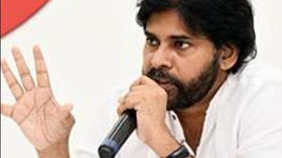 Since the Jana Sena Party has been a political ally of the BJP in Andhra Pradesh, it did not actively participate in the anti-privatisation agitation initially. (ANI Photo) Since the Jana Sena Party has been a political ally of the BJP in Andhra Pradesh, it did not actively participate in the anti-privatisation agitation initially. (ANI Photo)