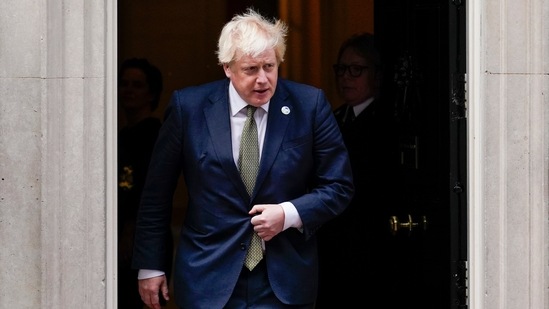 UK Prime Minister Boris Johnson.(AP)