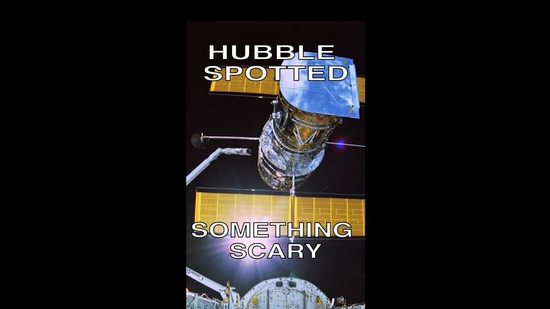 Halloween 2021: The video has prompted people to post varied comments.(Instagram/@nasahubble)